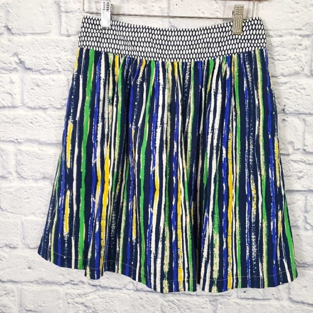 Anthropologie Duo-printed skirt
